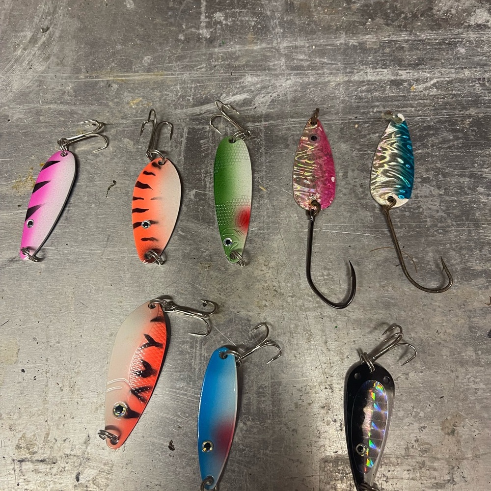 Colorful Fishing Lure Set spoon